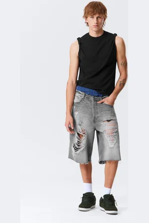 Weekday Lockere Baggy-Jeansshorts Astro