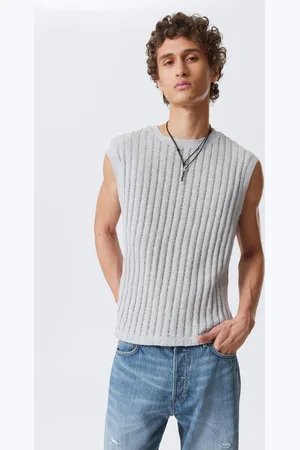 Weekday Boxy Tanktop aus strukturierter Baumwolle
