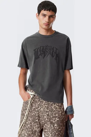 Weekday Bedrucktes kastiges T-Shirt