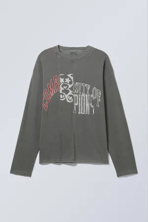 Weekday Großartiges Graphic-Longsleeve im Boxy-Fit