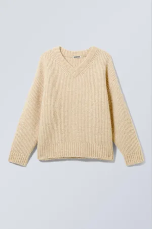 Weekday Oversize-Strickpullover aus Wollmischung