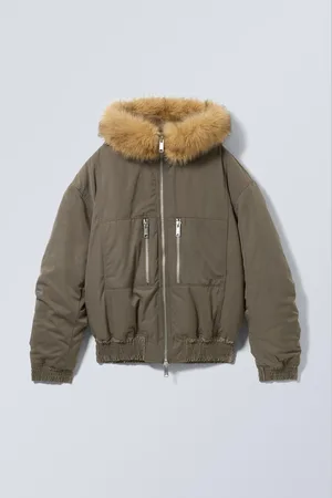Weekday Bomberjacke mit Kapuze und lockerer Passform