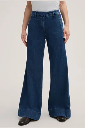 Windsor Jeans-Marlene-Hose in Blue washed