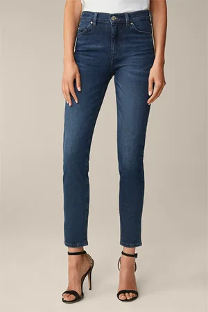 Windsor Jeans-Hose im Slim Fit in Blue washed