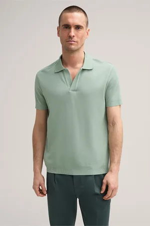 Windsor Baumwoll-Polo-Shirt Frido in Mintgrün