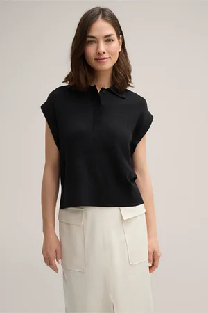Windsor Seiden-Baumwollmix-Poloshirt in