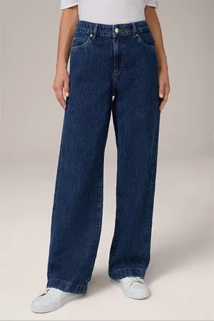 Windsor Jeans-Marlene-Hose in Blue washed