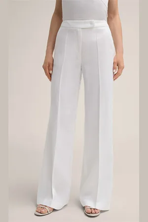 Windsor Leinenstretch-Marlene-Hose in