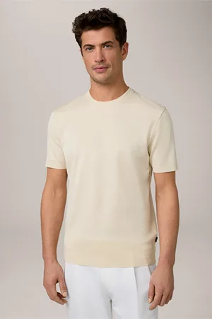 Windsor Baumwoll-T-Shirt Floro in Ecru