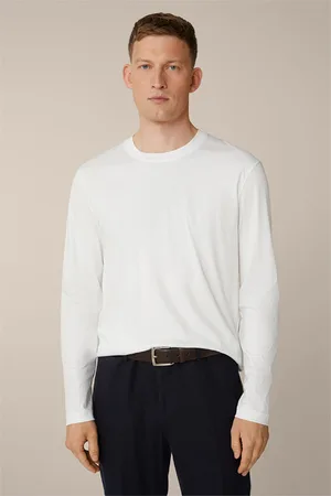 Windsor Baumwoll-Langarm-Shirt Gabriello in