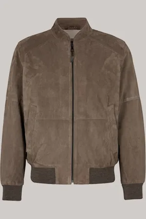 Windsor Ziegenvelours-Leder-Blouson Borello in