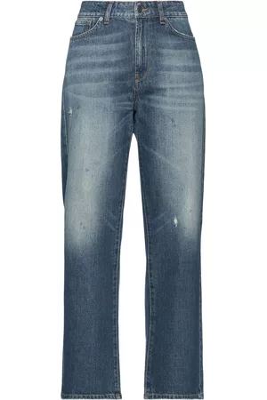 HTC Damen Cropped Jeans - HOSEN & RÖCKE - Jeanshosen - on YOOX.com