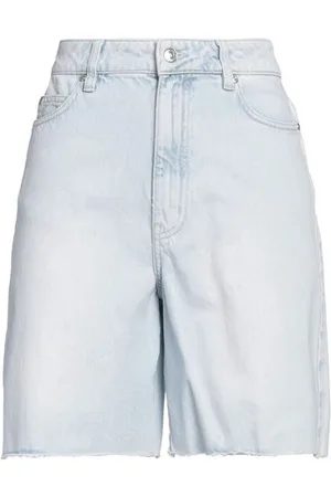 Second Female HOSEN & RÖCKE - Jeansshorts