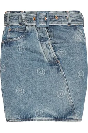 MARTINE ROSE HOSEN & RÖCKE - Jeansröcke