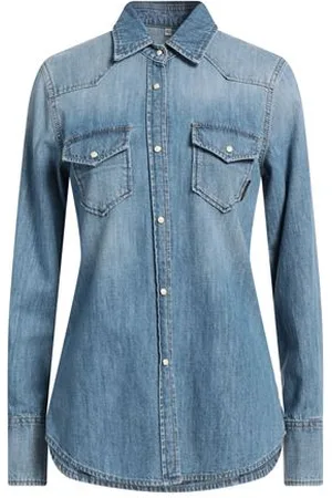 MOORER TOPS - Jeanshemden
