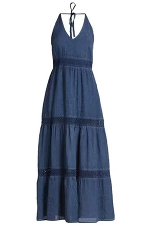 120% Lino KLEIDER - Maxi-Kleider