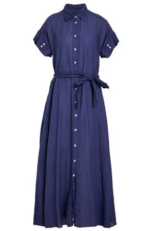 120% Lino KLEIDER - Maxi-Kleider