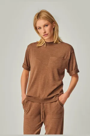 YOU LOOK PERFECT TOP ELFIE - Modernes Merino T-Shirt
