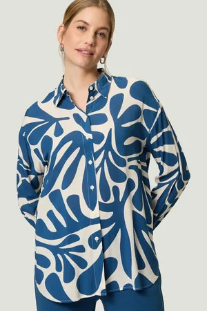 Zero Oversized-Bluse